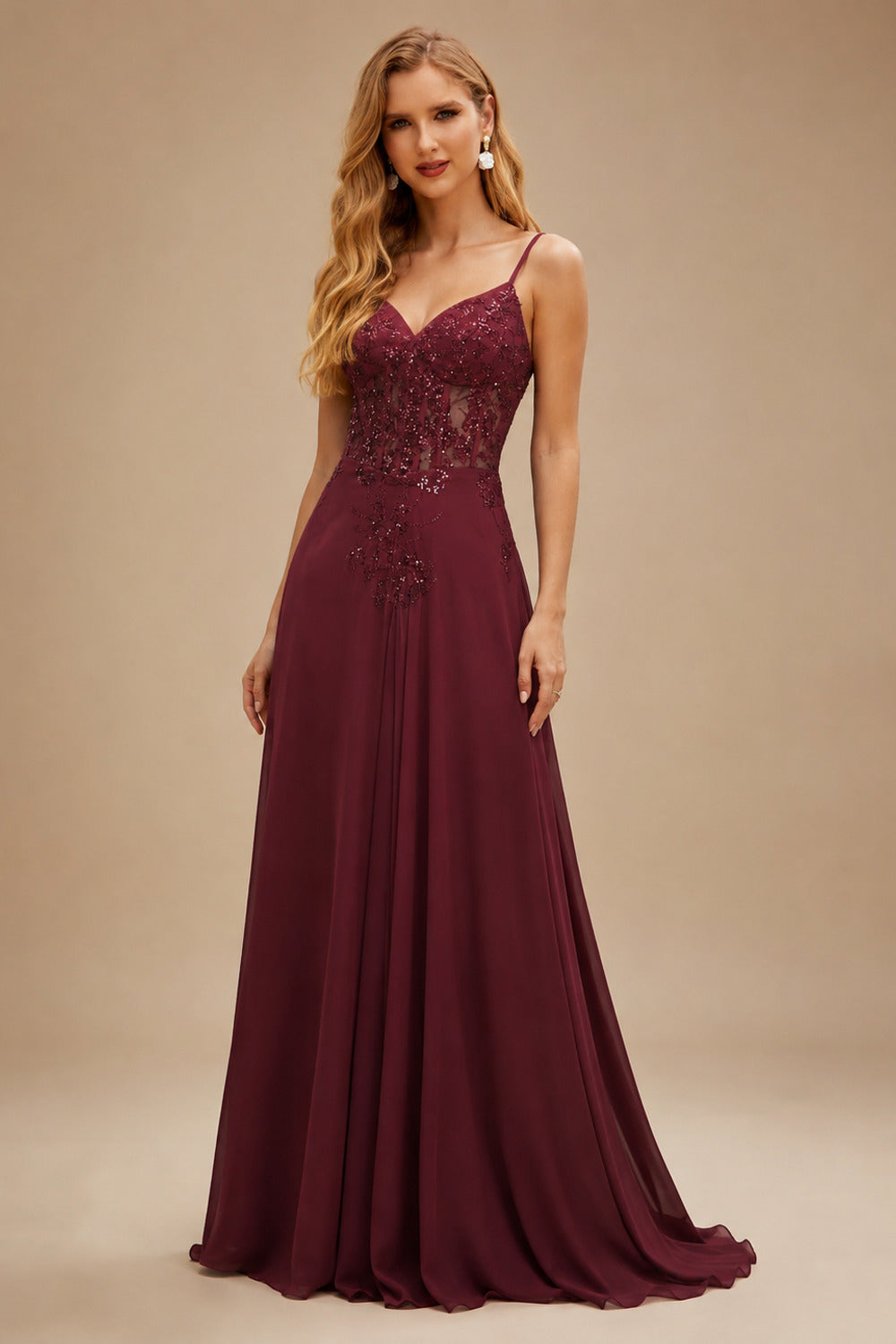 Rutipo Cabernet Sparkly Corset Sheath Short Tulle Homecoming Dress with Sequins Glitter