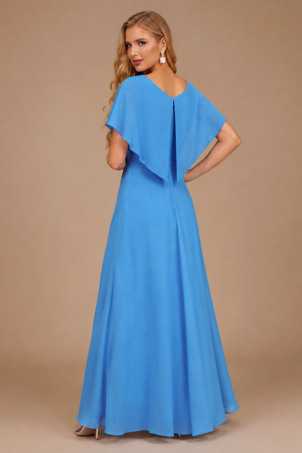 Rutipo Ice Blue A-line Square Neckline Satin Short/Mini Homecoming Dress