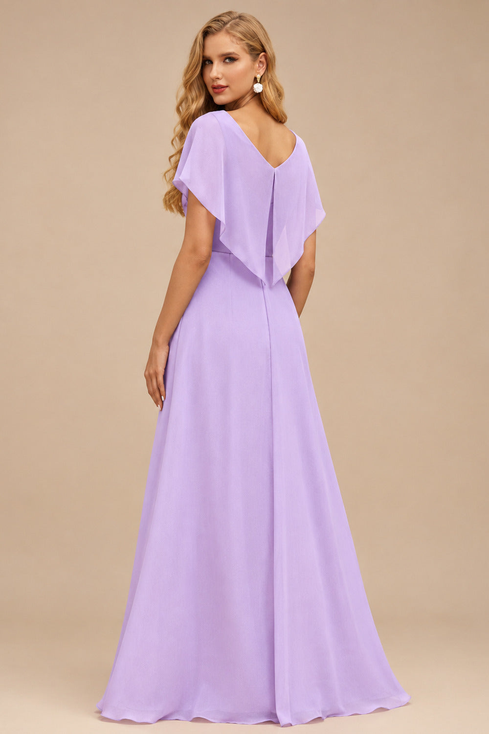 Rutipo Lilac A-line Square Neckline Satin Short/Mini Homecoming Dress