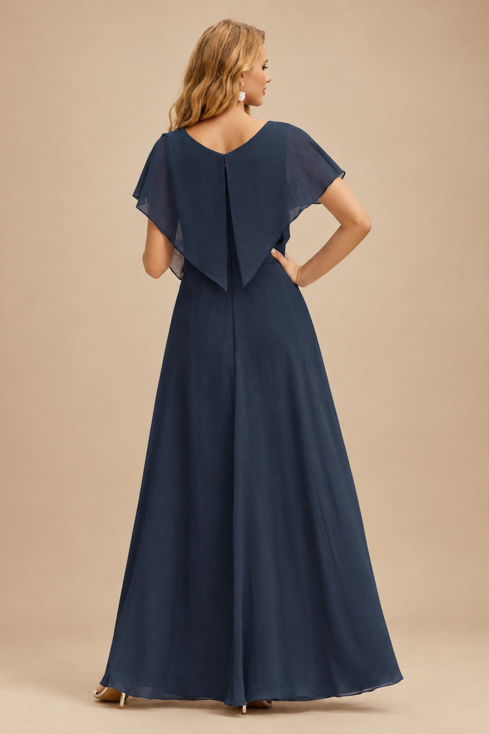 Rutipo Dark Navy A-line Strapless Ruffled Taffeta Short Homecoming Dress with Pleats