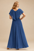 Rutipo Navy Blue Strapless Bodycon Homecoming Dress with Twist Front and Lace-Up Back