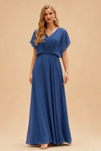 Rutipo Navy Blue Strapless Bodycon Homecoming Dress with Twist Front and Lace-Up Back