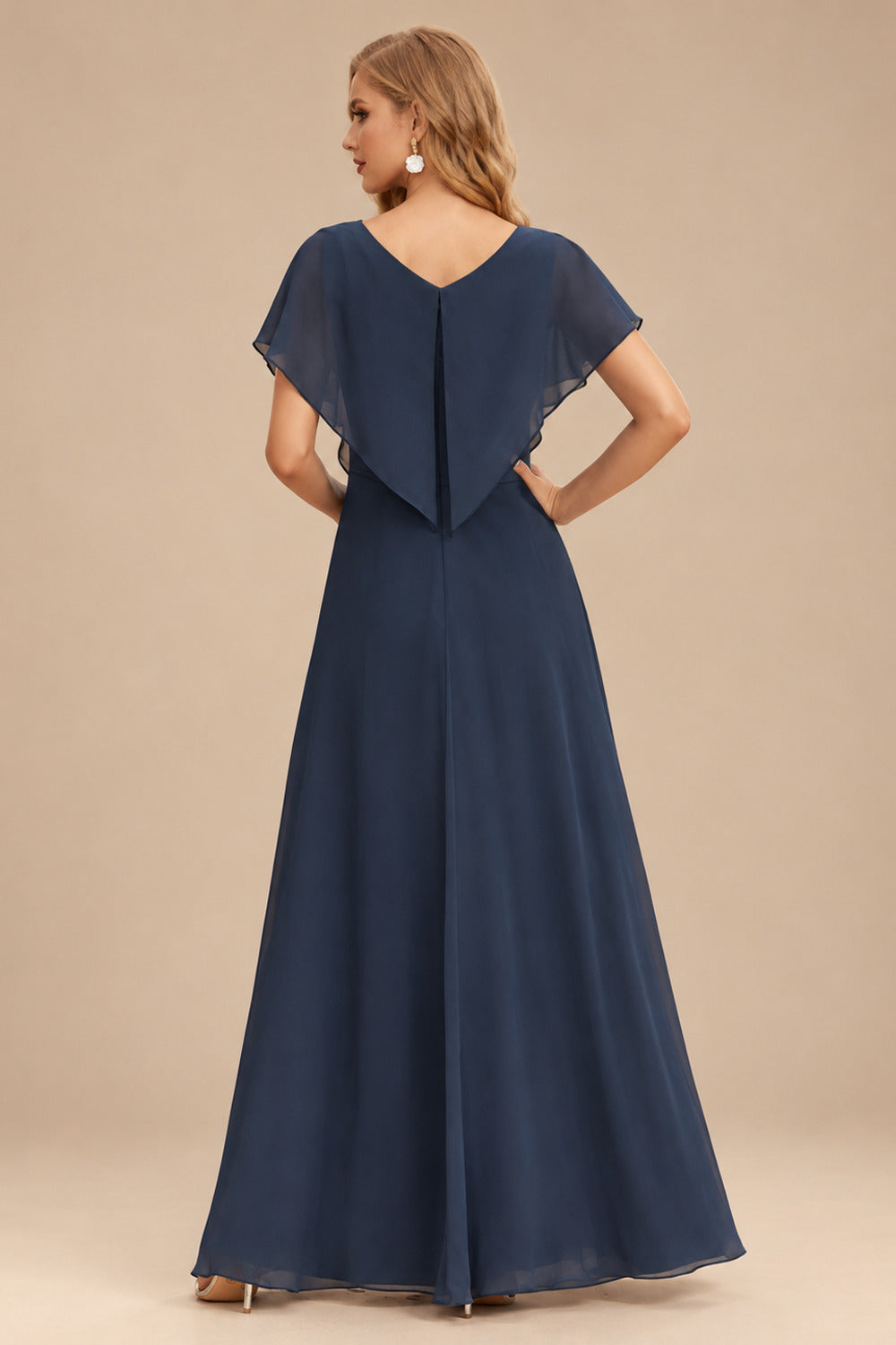 Rutipo Dark Navy Pearl Beaded Off Shoulder Corset Mini Homecoming Dress