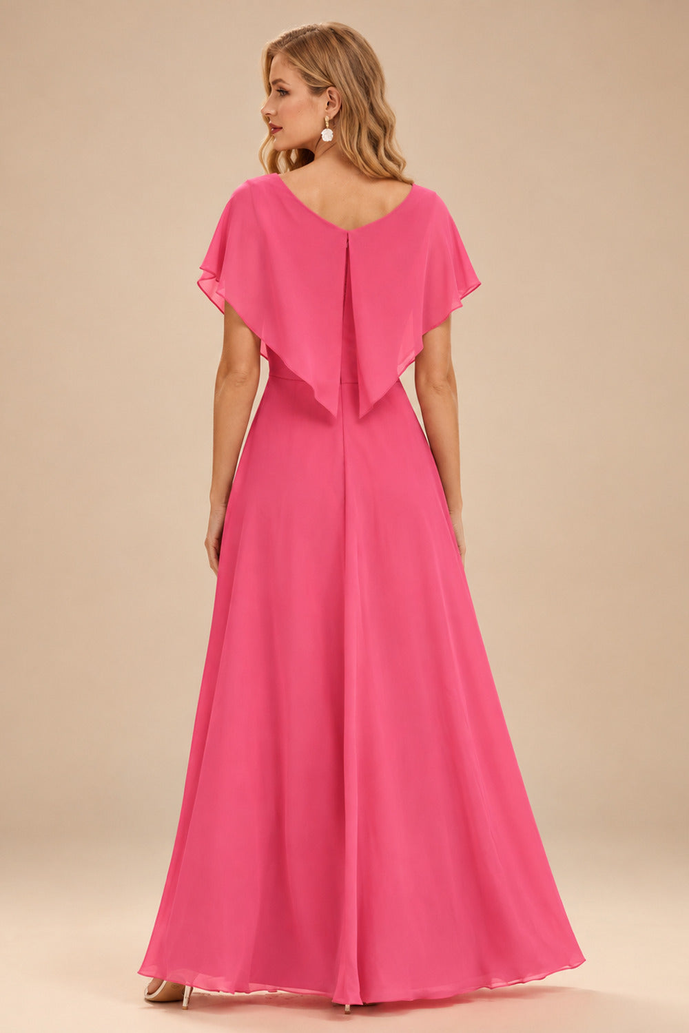 Rutipo Hot Pink A-line Sparkly Strapless Ruched Corset Ruffle Homecoming Dress
