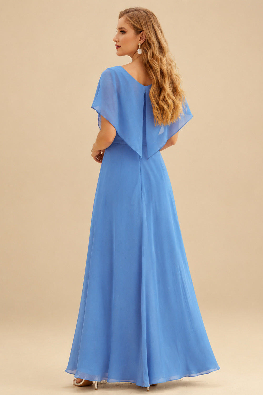 Rutipo As Picture Western Boho Lace Wedding Dresses With Off-The-Shoulder Sweep Train