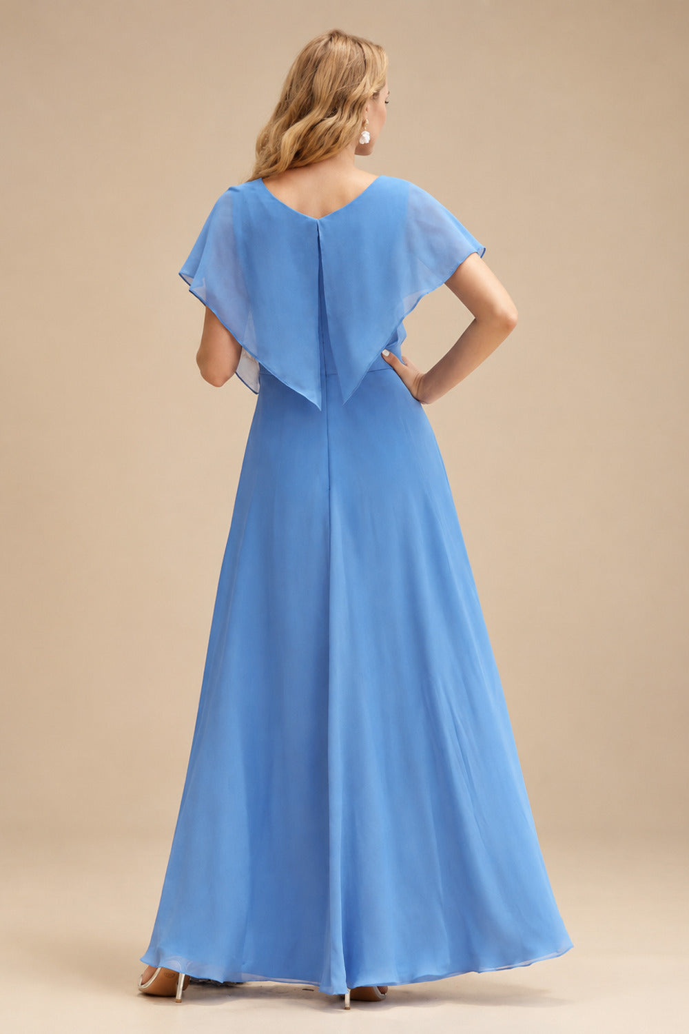 Rutipo As Picture A-Line Halter Sleeveless Sweep Train Sequined Wedding Dresses