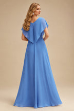 Rutipo As Picture Strapless  Tulle A-Line Boho Wedding Dresses
