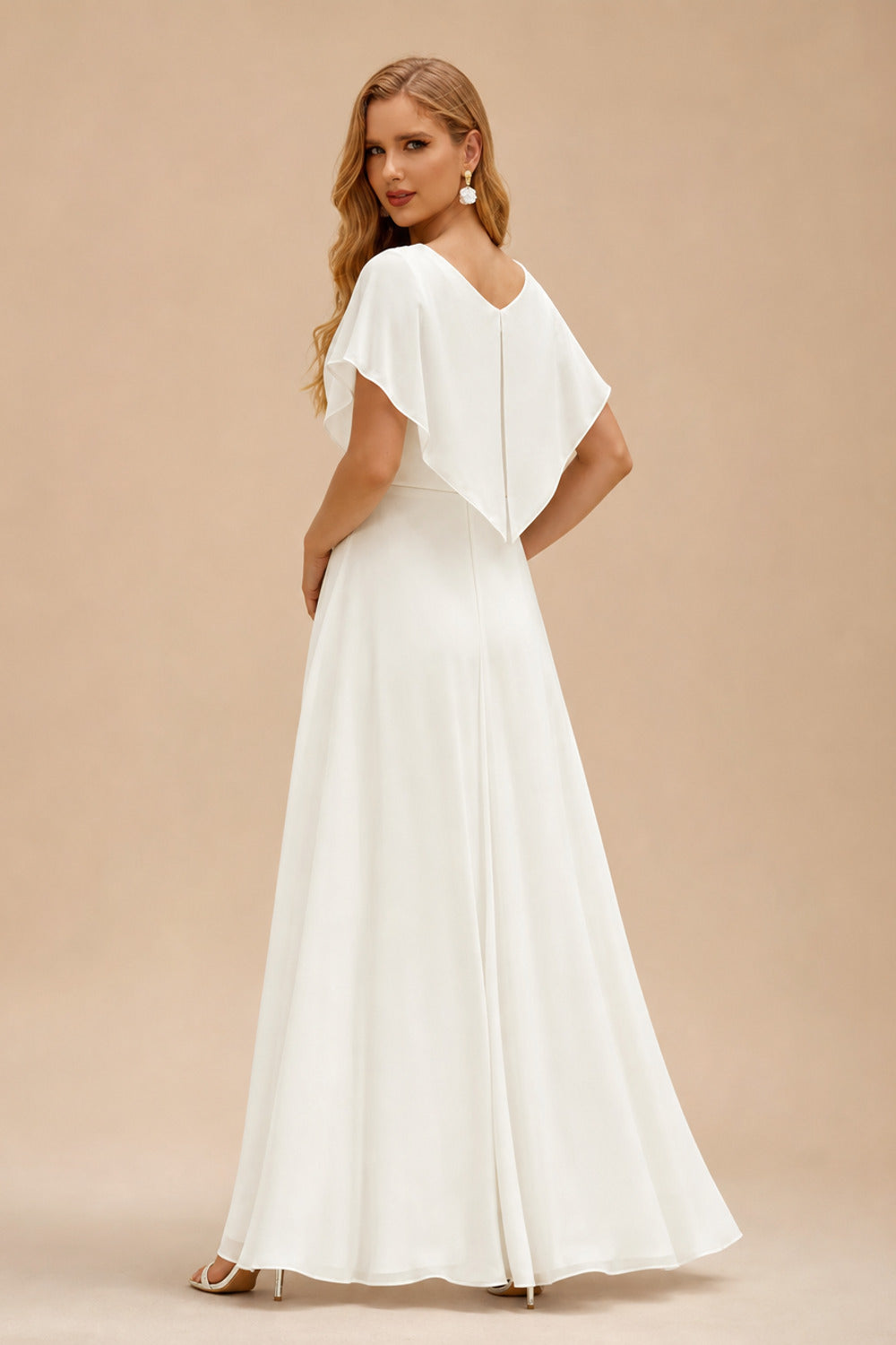 Rutipo Ivory Ball-Gown Off-The-Shoulder Lace Wedding Dresses With Appliques Lace