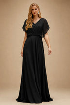 Rutipo Black Sheath/Column Strapless Short/Mini Lace Wedding Dresses With Beading/Sequins